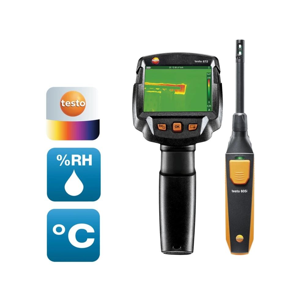 Termocamera testo 872s Kit diagnosi edilizia